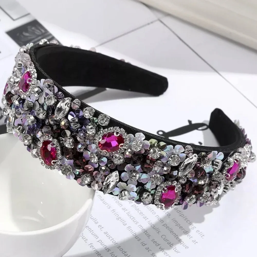 Super Elegant Embellished Headband to Enhance your Casual or Night Our Hair look